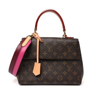 Louis Vuitton Cluny Monogram Handbag with Strap